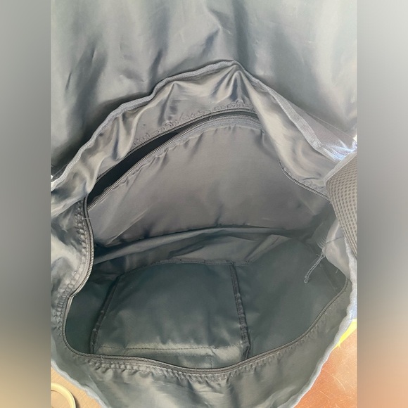 LATE SHOW with David Letterman 2500 Show Large Navy Blue & Yellow Messenger Bag - Picture 10 of 13